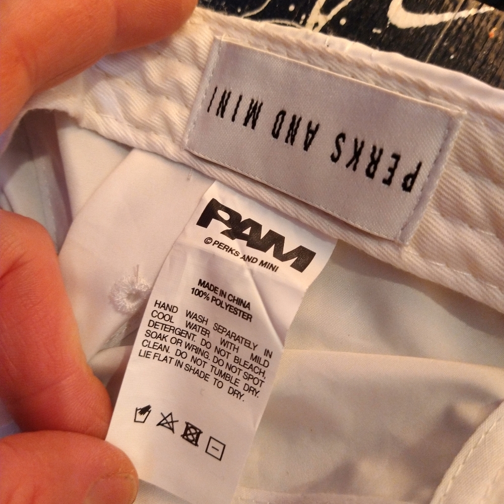 P.A.M (perks and Mini) white nylon odyssey cap - Picture 10 of 10